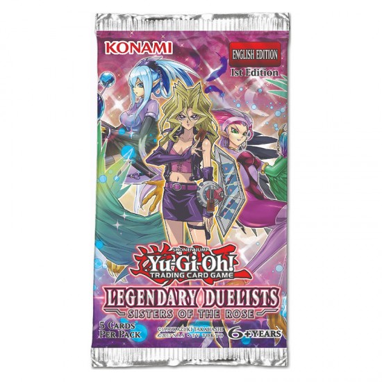 Yu Gi Oh Legendary Duelists Sisters Of The Rose 1st Edition 5 Card